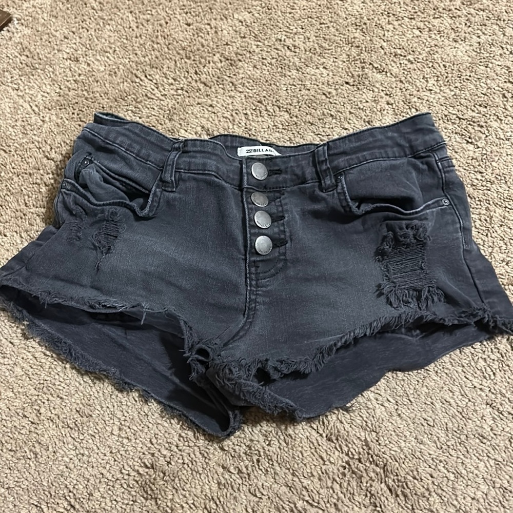 Black Denim Mid rise jeans